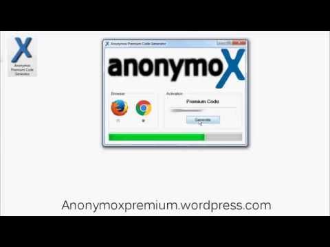 code anonymox premium